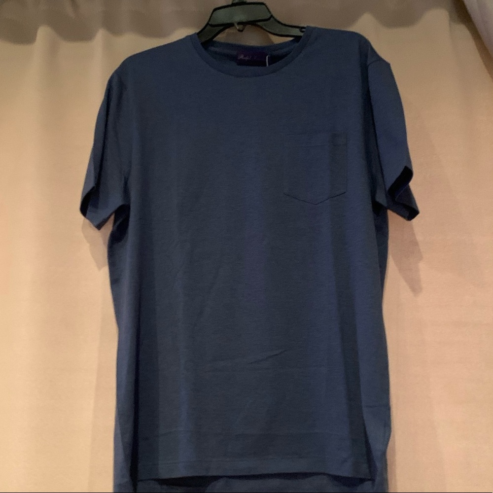 Mens ralph lauren purple label tahirt